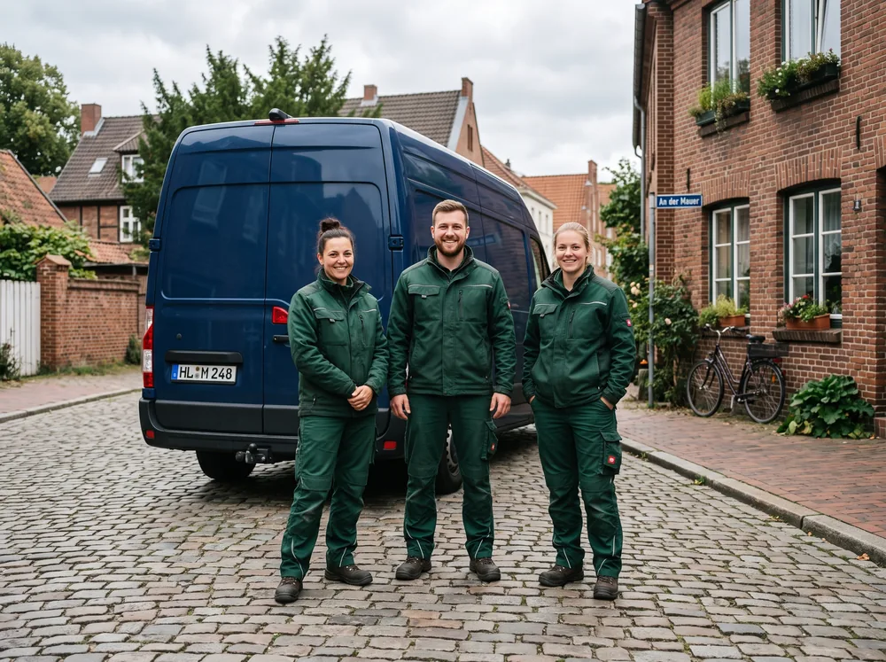 Das KellerKlar-Team bei der Arbeit